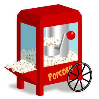 11+ Popcorn Machine Clipart