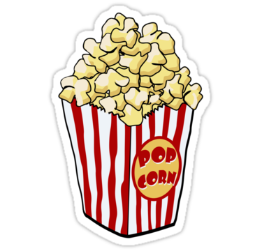 Cartoon Popcorn Image