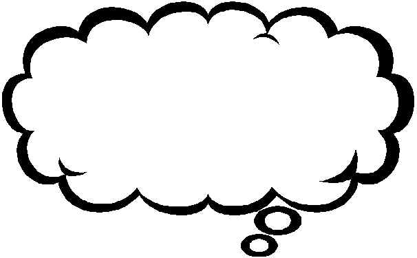 Free Thinking Cloud Cliparts, Download Free Thinking Cloud Cliparts png