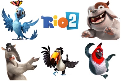 Rio 2 movie clipart