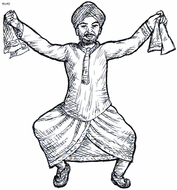 bhangra is the folk dance of which state