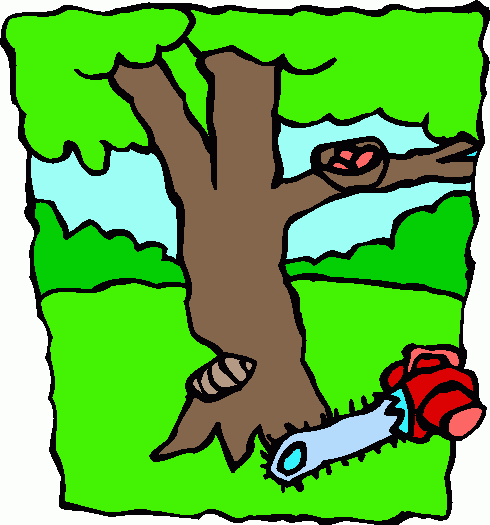Tree service clipart
