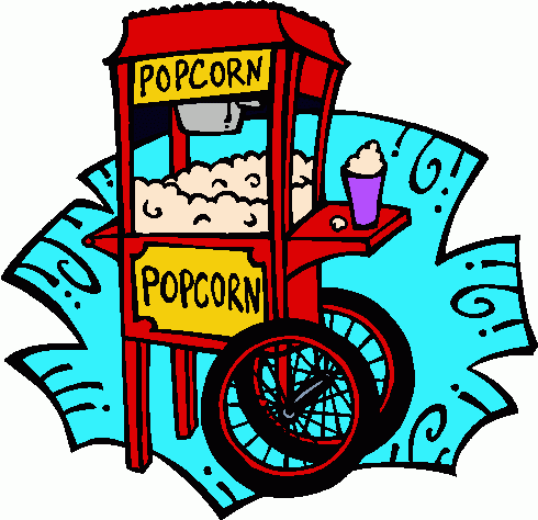 Popcorn Machine Clipart