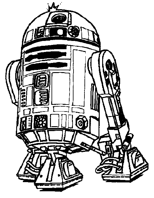 star wars coloring pages - Clip Art Library
