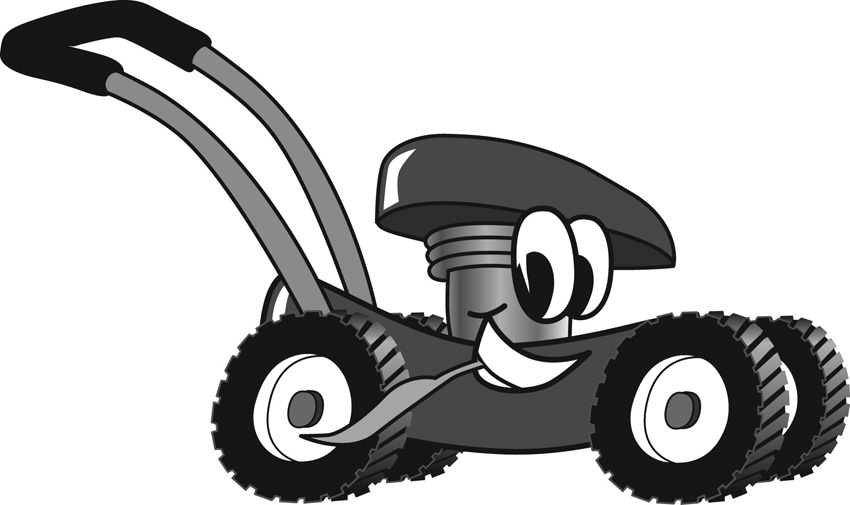Riding Lawn Tractor Clipart