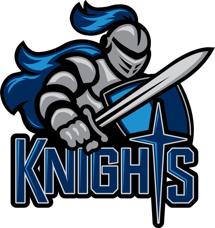 knight helmet logo