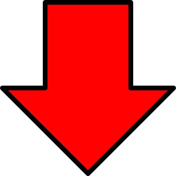 Arrow Down Clipart