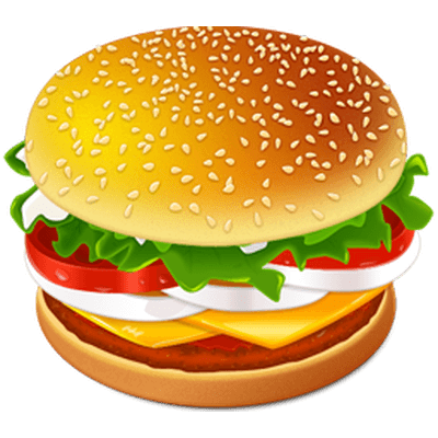 Food Big Burger transparent PNG