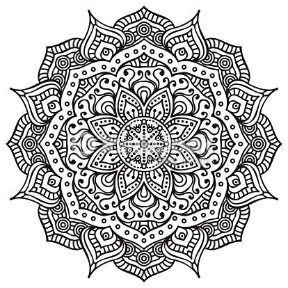 Clipart vectoriel : Mandala