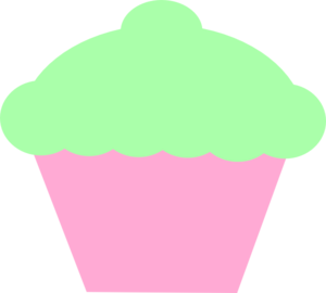 Birthday Cupcake Outline