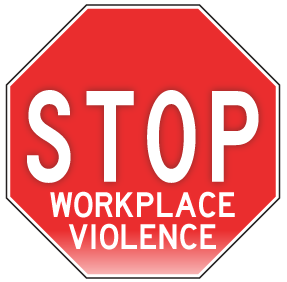 Workplace violence clipart