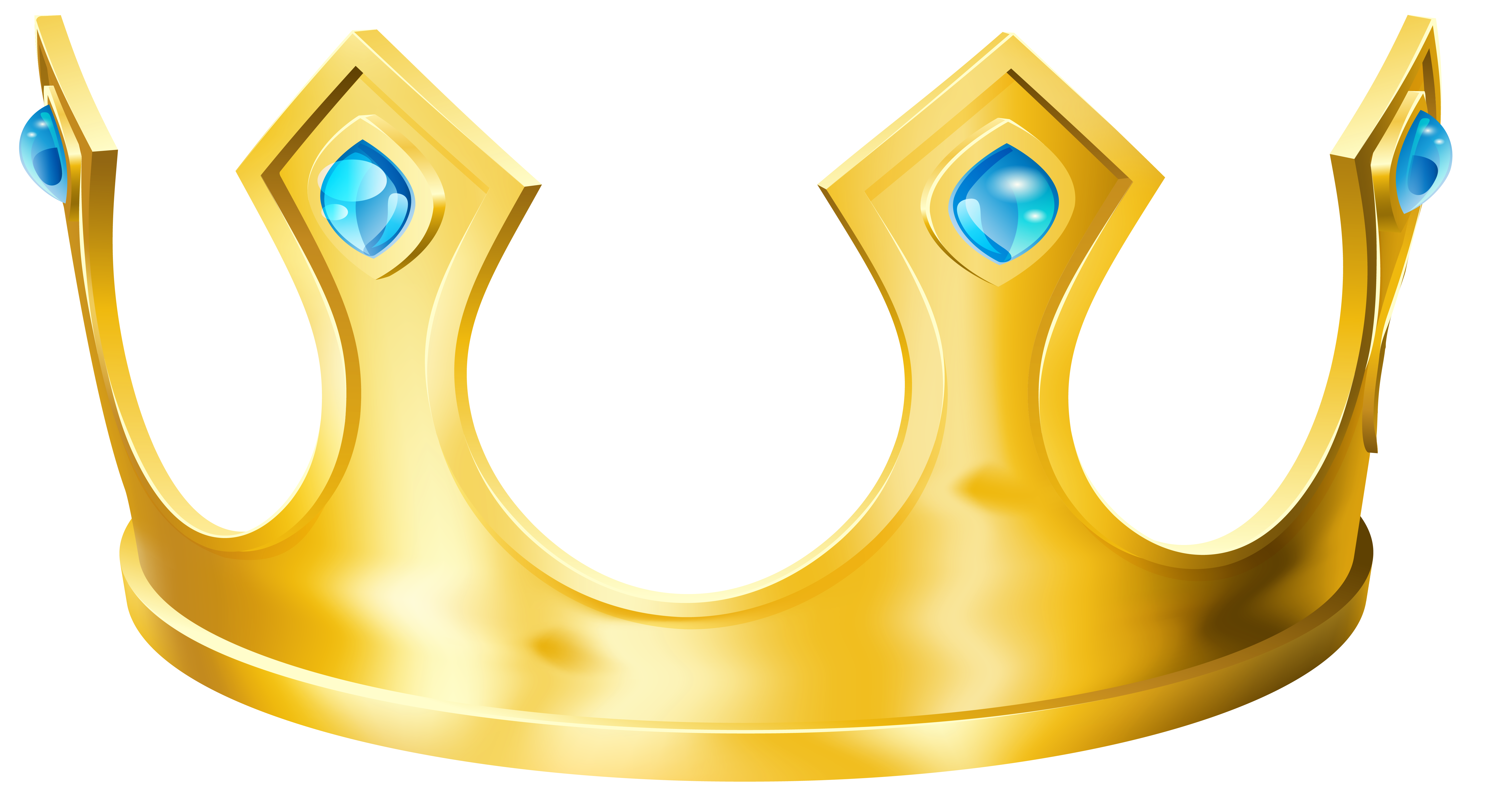 Golden Crown PNG Clipart Imag