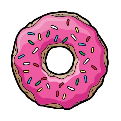 Free Cartoon Donut Png, Download Free Cartoon Donut Png png images, Free  ClipArts on Clipart Library