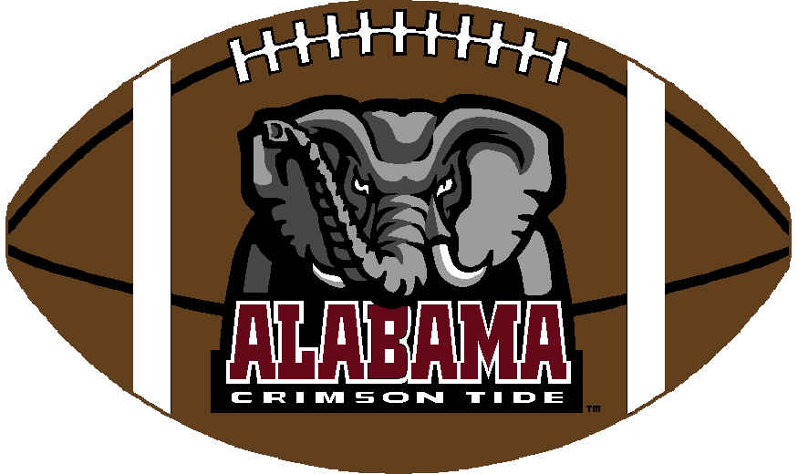 Alabama Crimson Tide Football Nail Art - wide 6