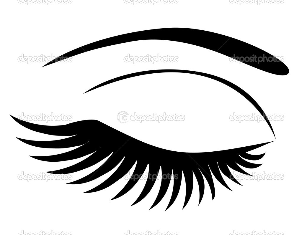 eye lashes vector - Clip Art Library