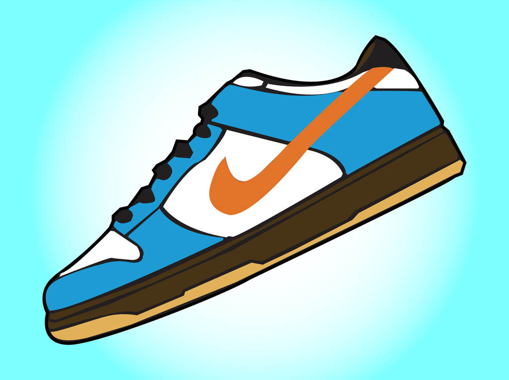 Nike Running Shoes Clipart