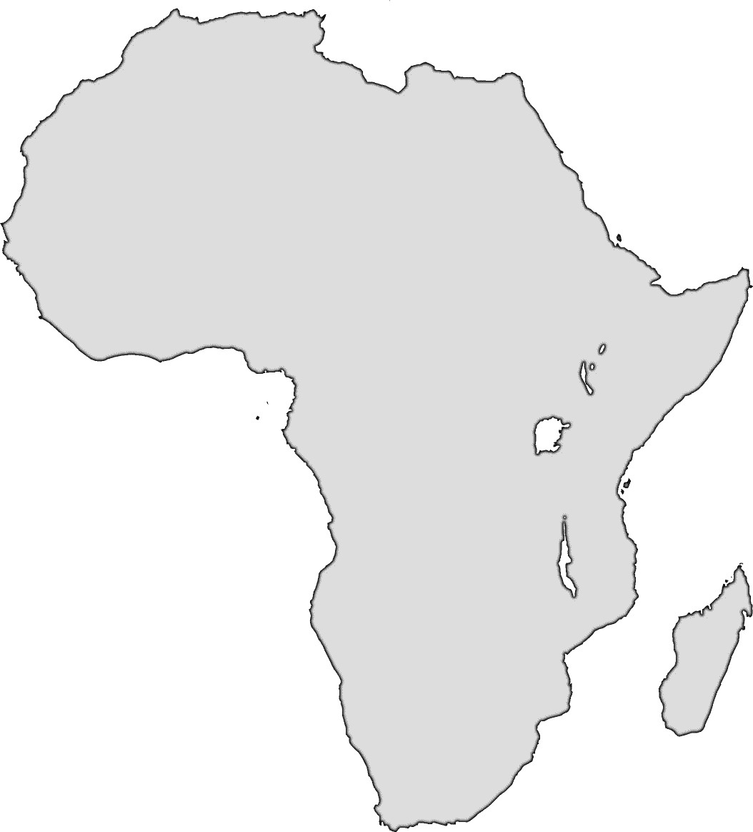 africa map outline png