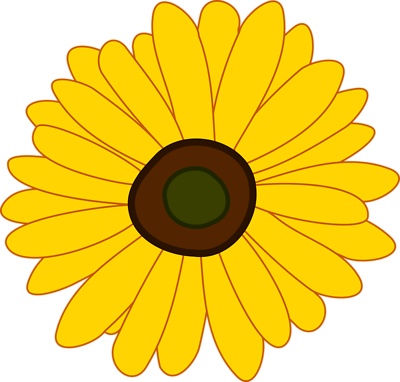 Free Sunflower Background Cliparts Download Free Clip Art Free