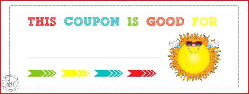 Free Babysitting Coupons Printable