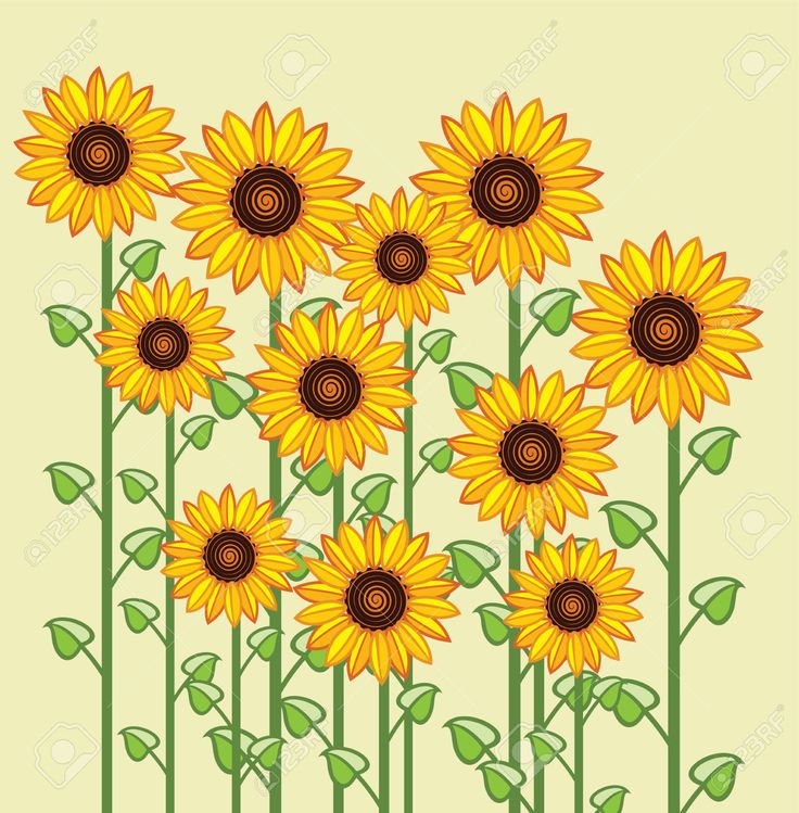 Free Sunflower Background Cliparts, Download Free Clip Art ...