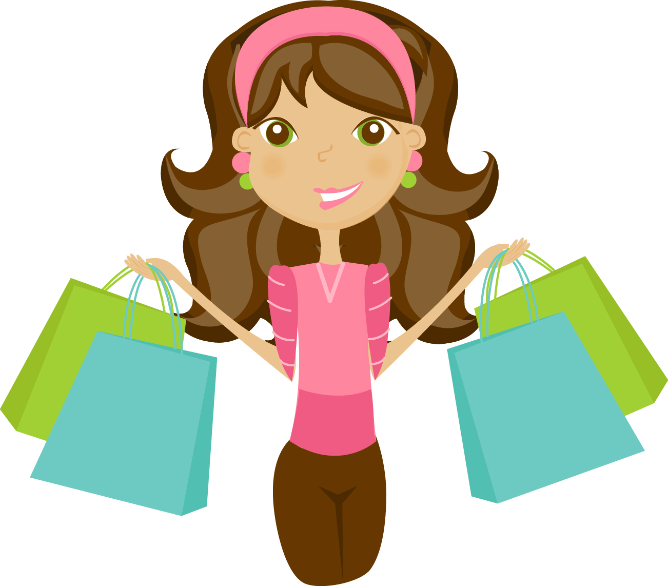 Shopping Clothes Clipart