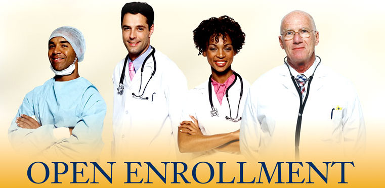 Benefits open enrollment clipart
