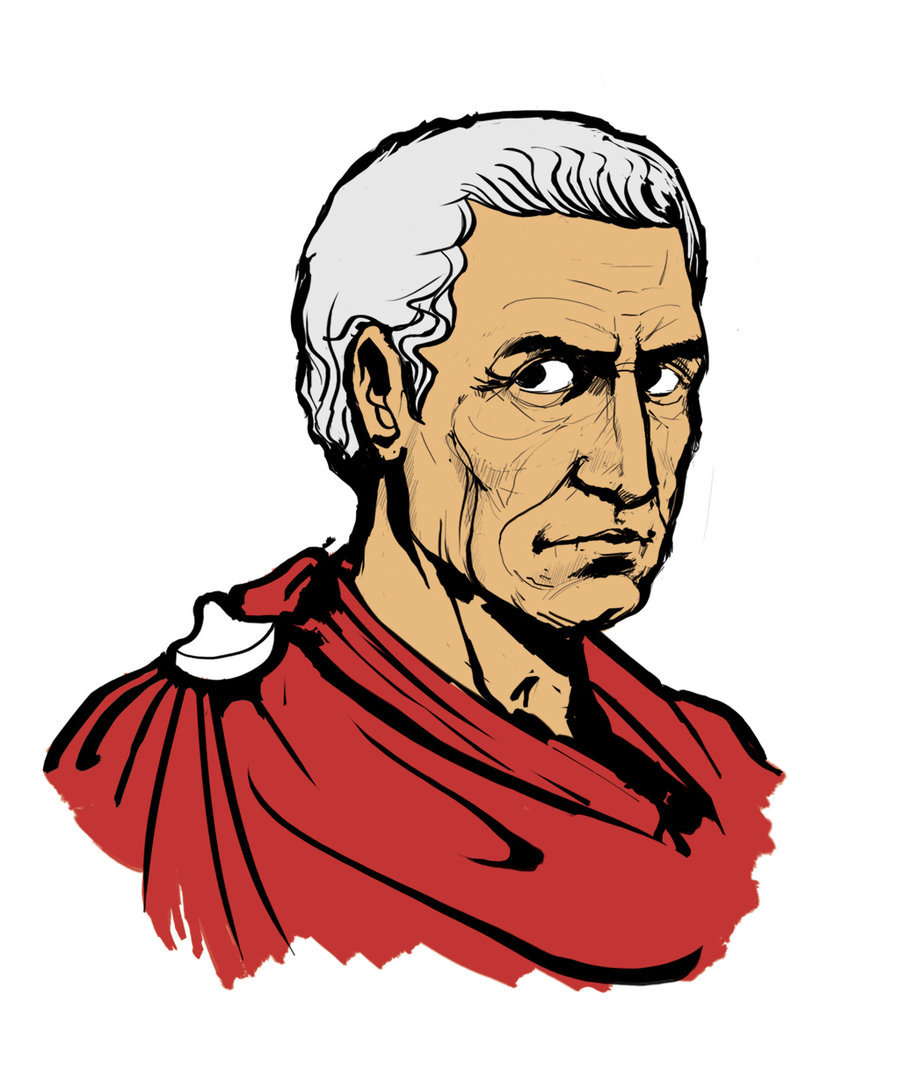 Julius Caesar Cartoon