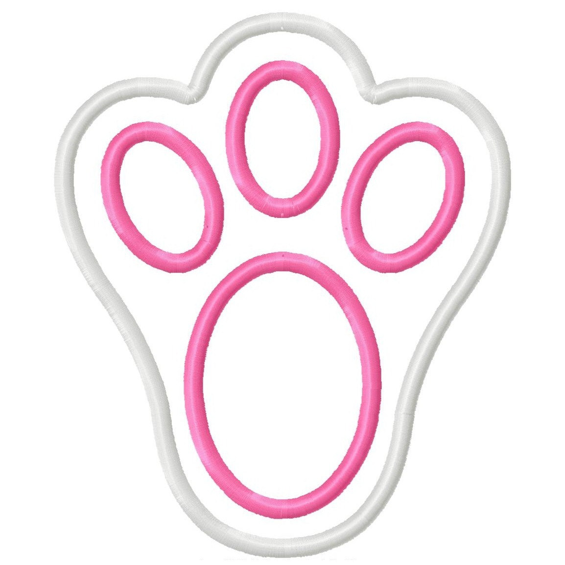 Free bunny footprint clipart