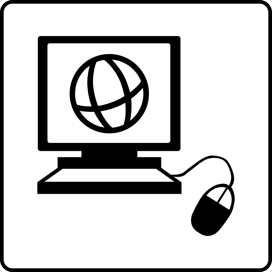 Computer internet clipart