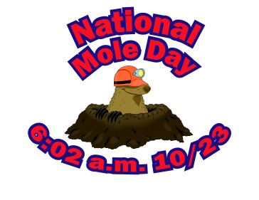 Mole Day Clipart