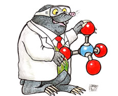Chemistry mole clipart