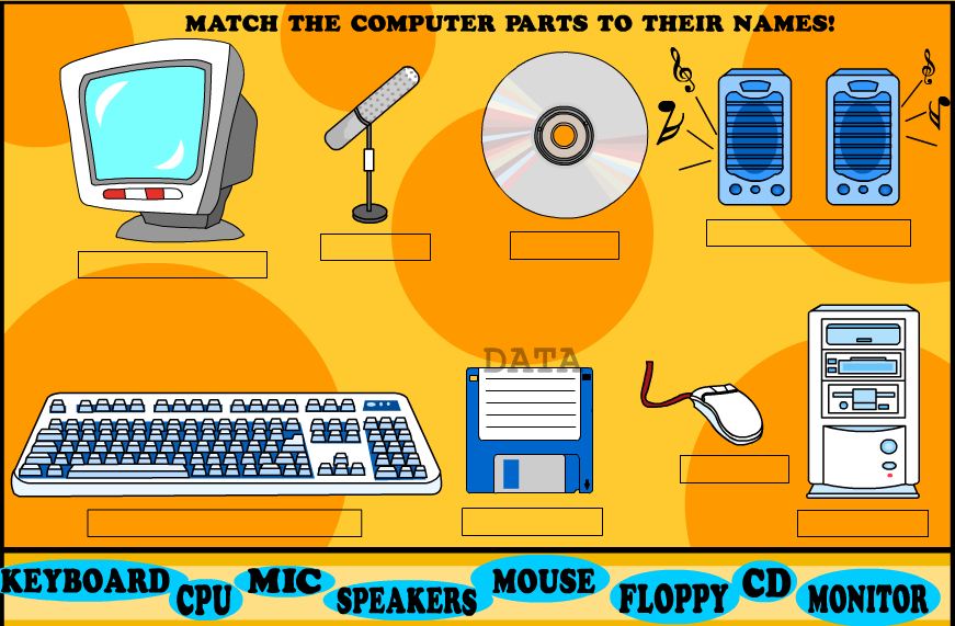 Computer Chart For Kids