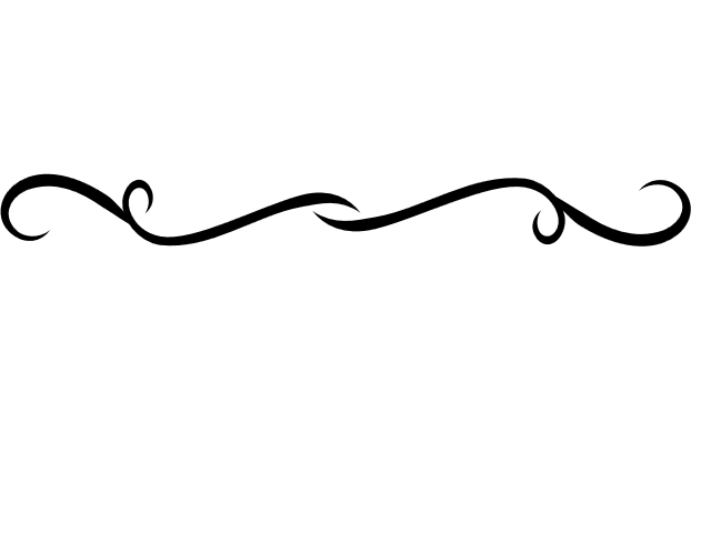 Decorative line divider clipart free