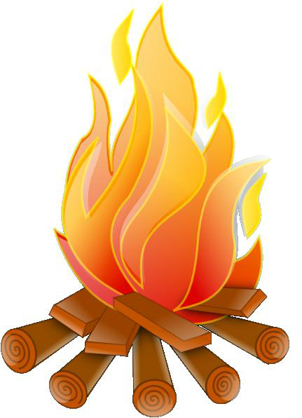 clipart bonfire Clip Art Library