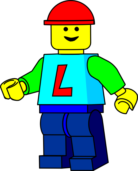 Lego minifigure clipart