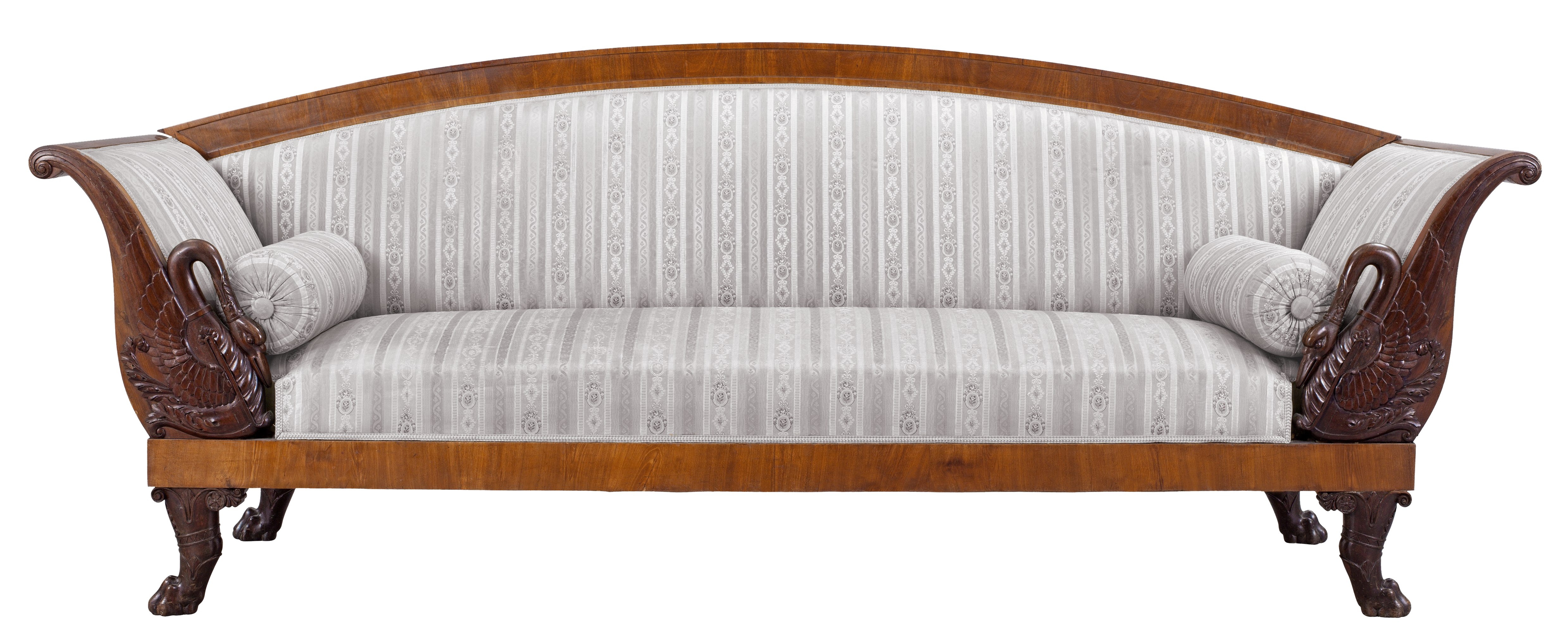 Transparent Vintage Couch PNG Picture