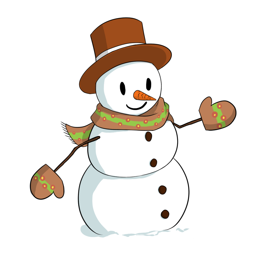 clipart snowman cartoon - Clip Art Library