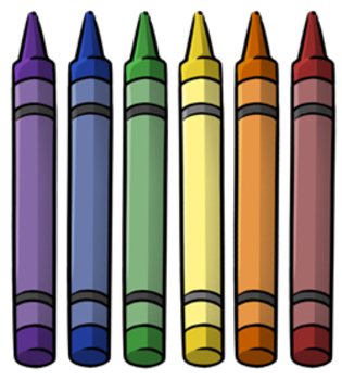 Crayon clipart borders free clipart image