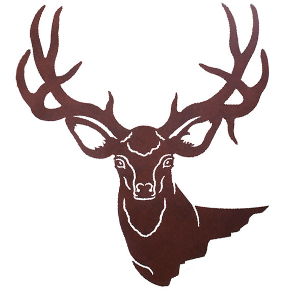 Camo Deer Skull Clipart