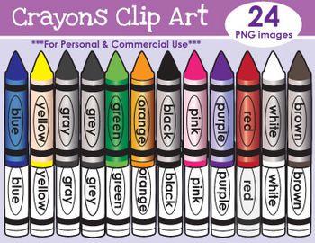 Gray Crayon Clipart