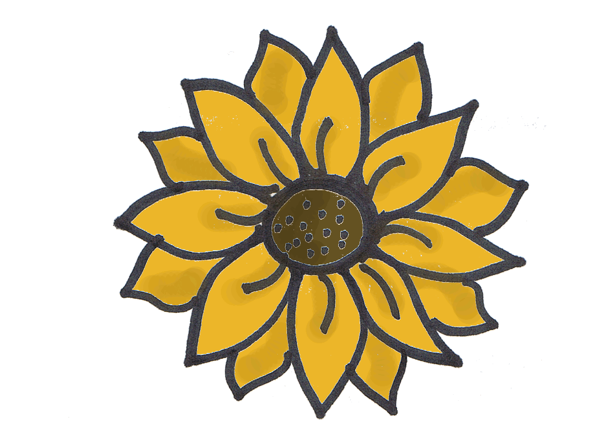 clip art sunflower