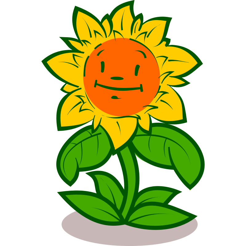 Cartoon Flower Image