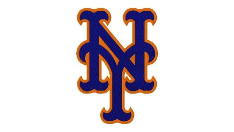 Mets Logo Flowers Clipart
