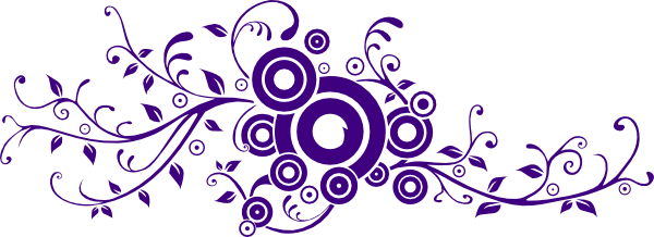 Purple Flourish Clip Art At Clker Com Vector Clip Art Online