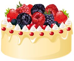 Birthday Cake PNG Transparent Clip Art Image