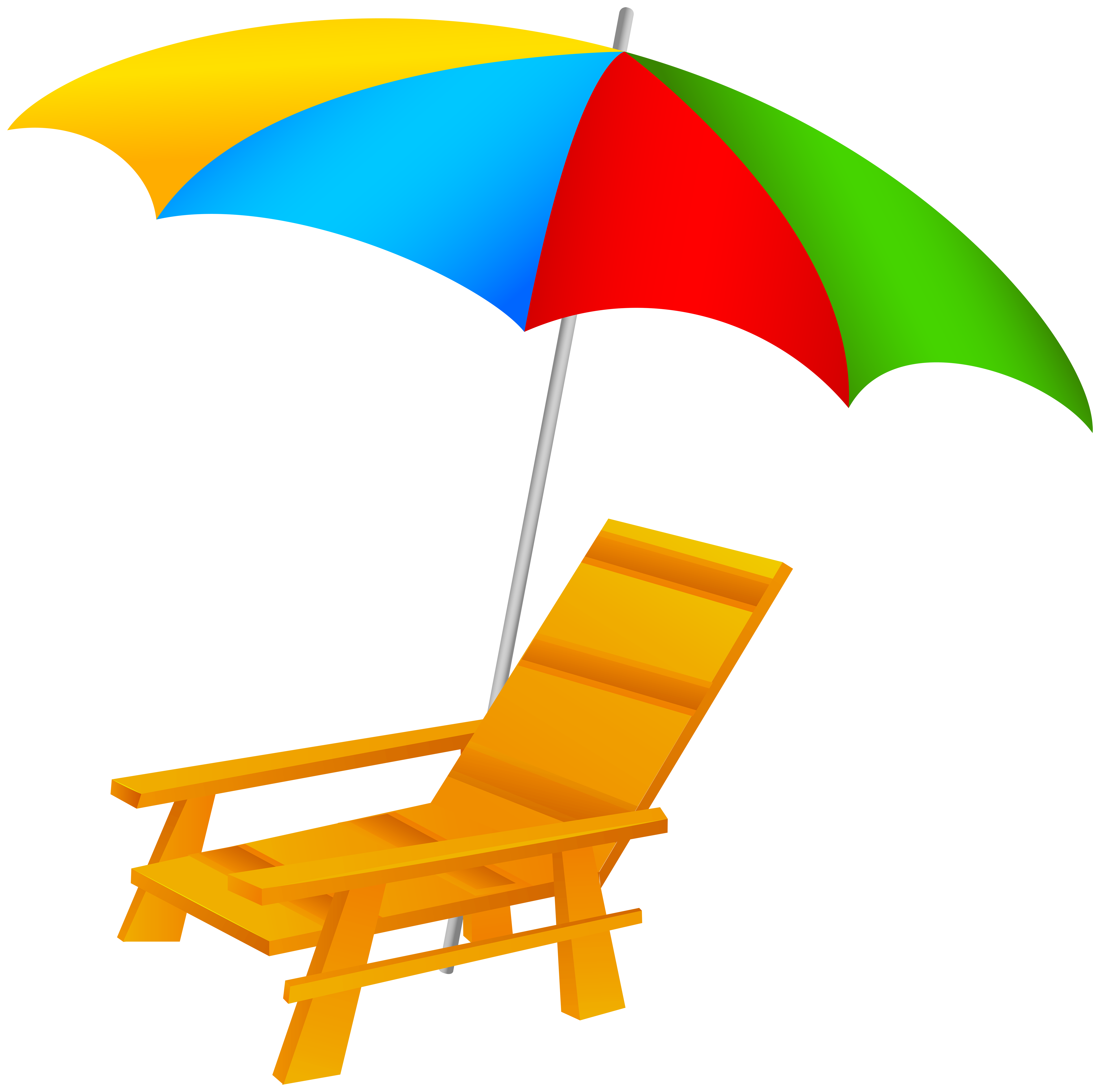 Umbrella beach clipart