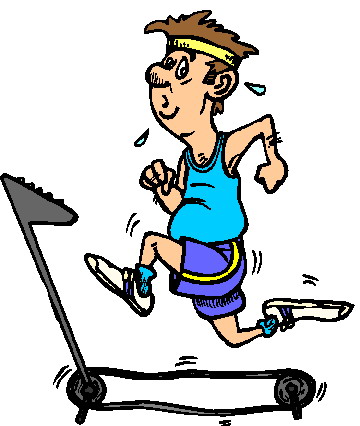 sweating during exercise cartoon - Clip Art Library
