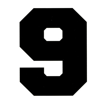 Number 9 Clipart