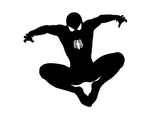 Free Spider-Man Cliparts Silhouette, Download Free Spider-Man Cliparts