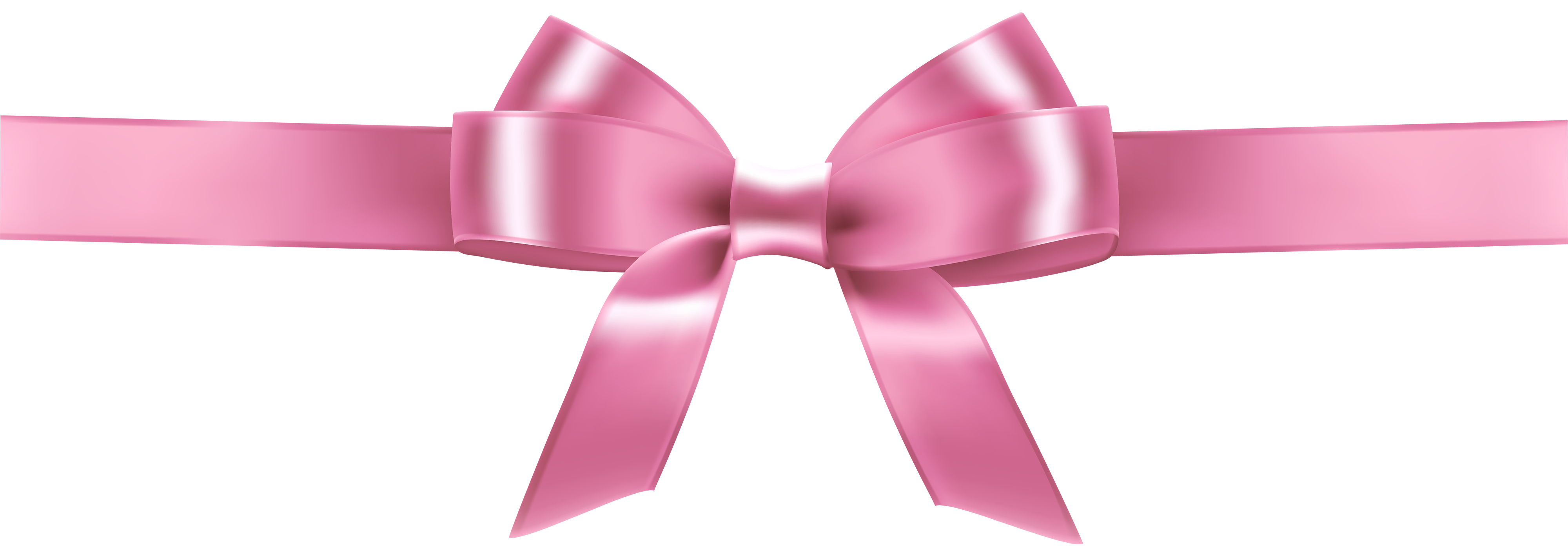 Ribbon Bow Clipart Transparent Background Image For Pink. Snowjet.co